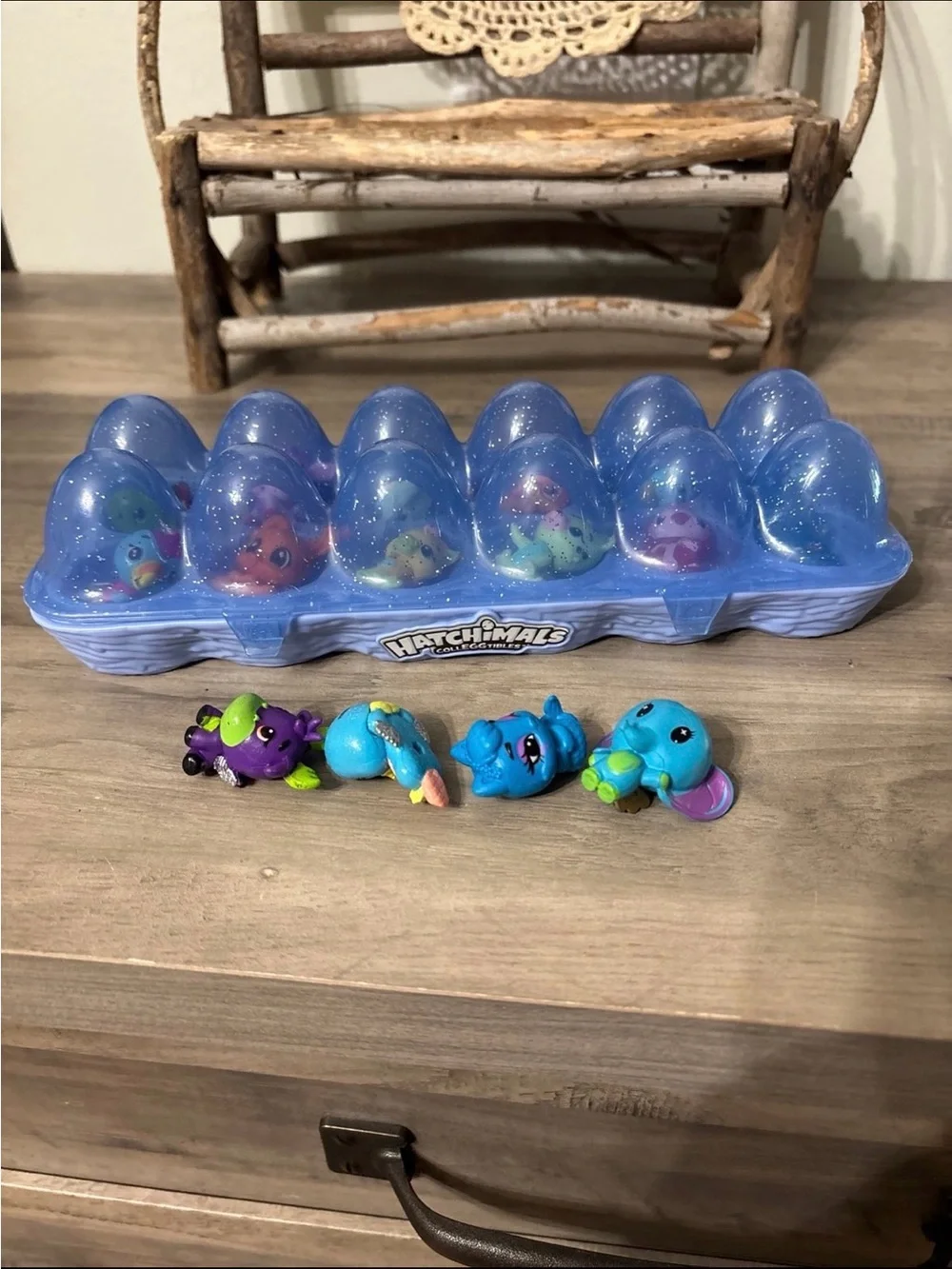 MIXED LOT Hatchimals Colleggtibles 12 pack egg carton AND 16 Hatchimals PREOWNED